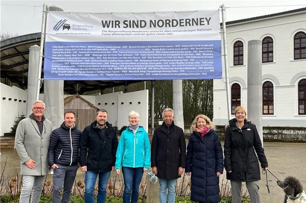 Norderney will Zeichen setzen: Bürgerstiftung begrüßt 62 Nationen