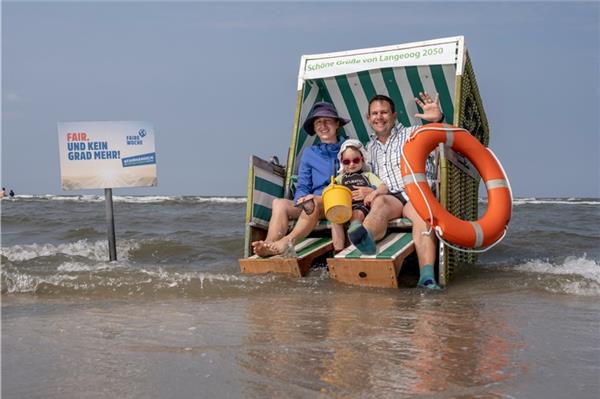 Langeoog: Foto-Aktion zeigt Folgen des Klimawandels