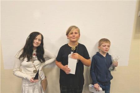 Die Top-3 bei den Norddeutschen Meisterschaften in der Gruppe der Bambinis in Verden an der Aller kommen von Norderney: Nina Barleben, Enne Flechtner und Thees Tjaden.