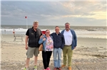 Die Vorstandsmitglieder der BDFFA bei ihrer Klausurtagung auf Norderney (v. l.): Günter Blankennagel, Flensburg, Verena Berger, Cuxhaven, Hans Vollmer, Norderney und Jan Duggen, Sankt Peter Ording. Es fehlen, weil verspätet angereist: Christian König, Eiderstedt, Yvonne Zechlin, Sylt sowie Nicole Henningsen, St. Peter-Ording. Foto: privat