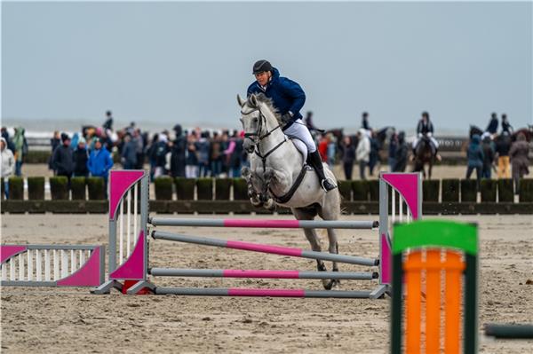 Es wird gesprungen bei den Beachside Classics auf Norderney.